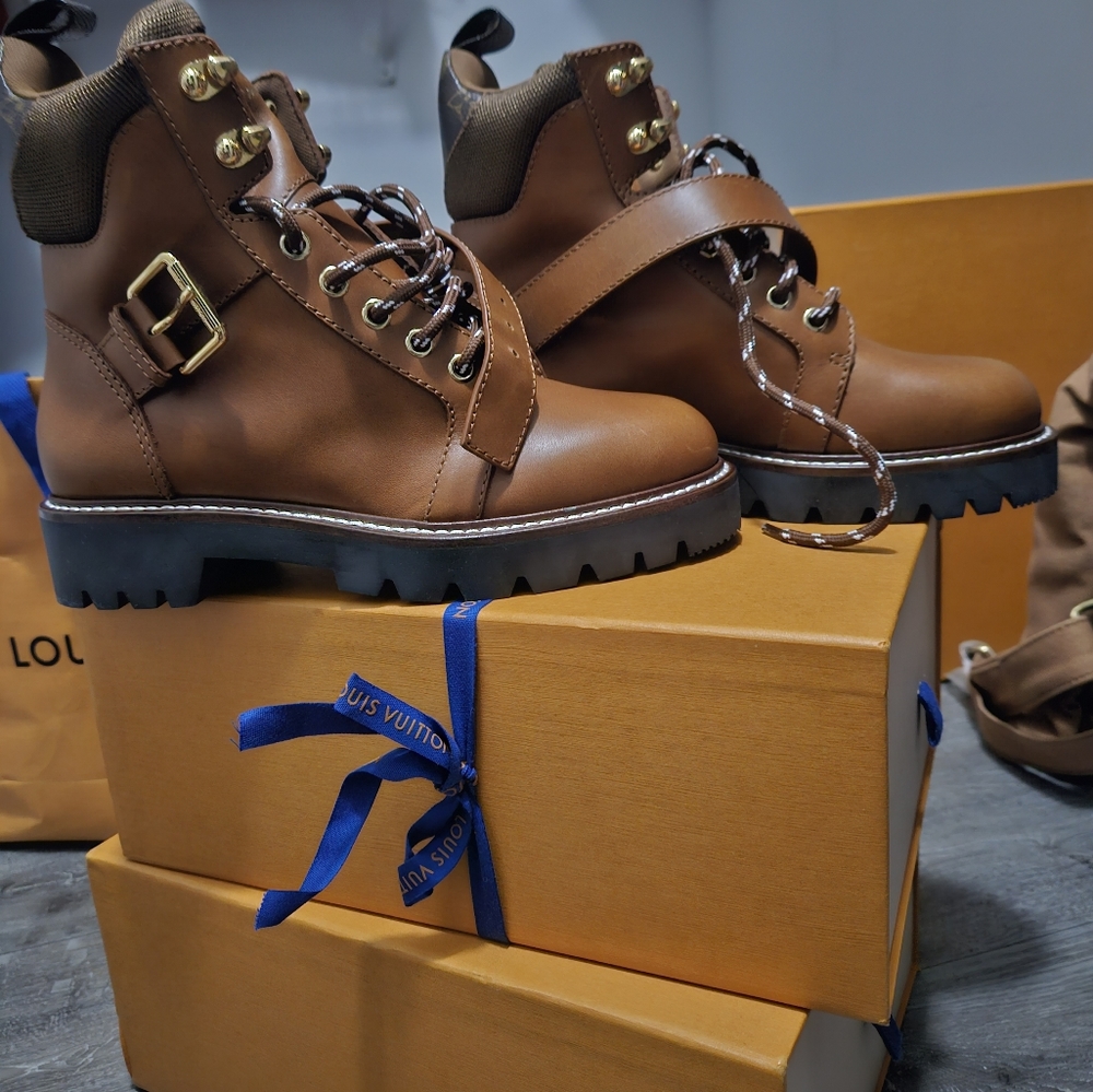 Authentic Louis Vuitton Booties